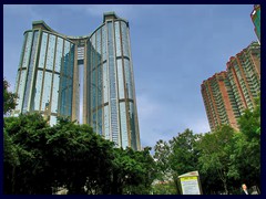 Sinopec Tower or Bercy Plaza from 2008 has 50 floors.